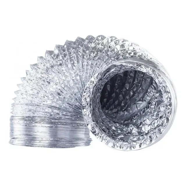 Ducto Aluminio Flexible  152mm X 2 Mt 
