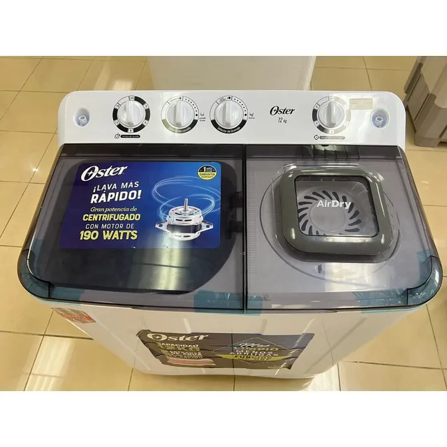 Lavadora Mabe Semi Automatica 13kg Doble Tina Con Bomba