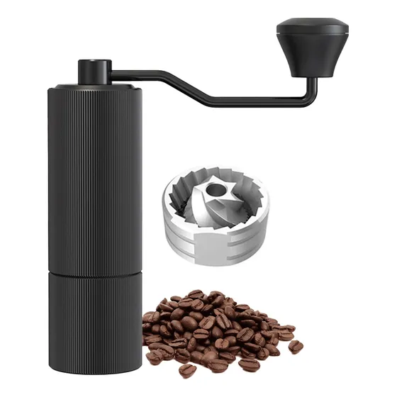 Molinillo de Café Manual Gadnic C10 Color Negro Con Regulador de Molida