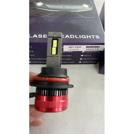 Bombillo Led Csp H13 50.000 Lúmen Vehículo H4, 9007