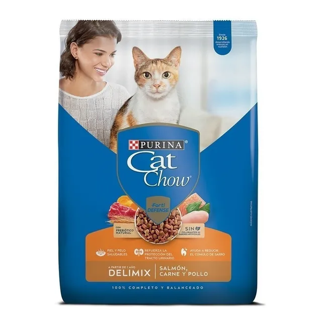 Alimento Cat Chow Defense Plus Cat Chow Delimix Defense Plus para gato adulto todos los tamaños sabor mix de 10 kg