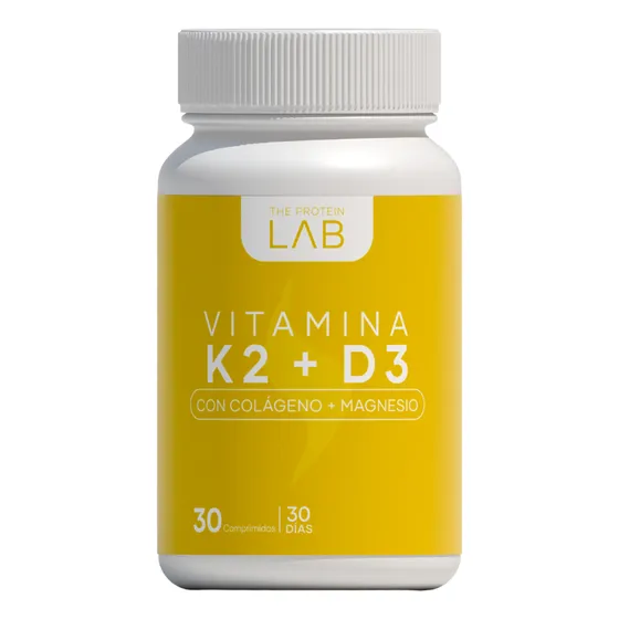 Vitamina K2 + D3 | 30 Comprimidos | The Protein Lab Sabor Neutro