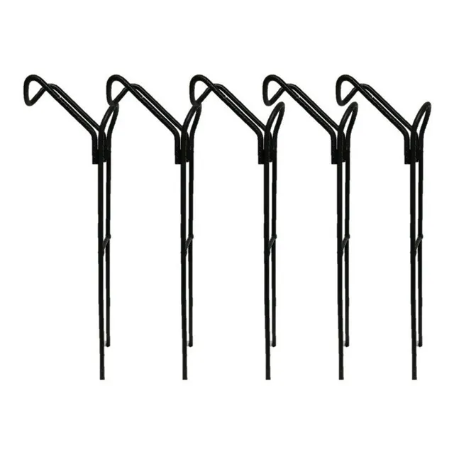 Kit 5x Suporte Para Varas Reto Com Reforço Barranco