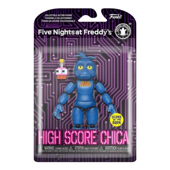 Funko High Score Chica Five Nights At Freddys Brilla Oscuri