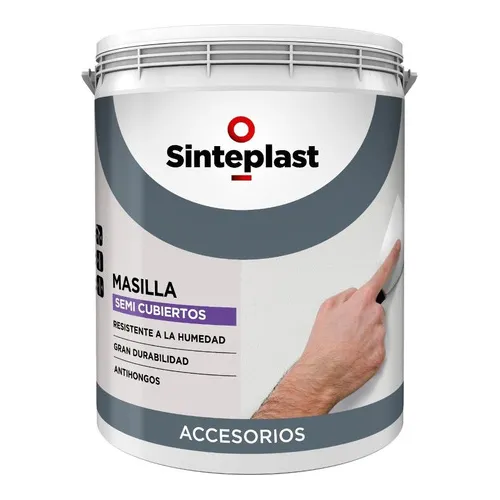 Masilla Semicubierta Sinteplast 32 K Resistente Humedad Mm