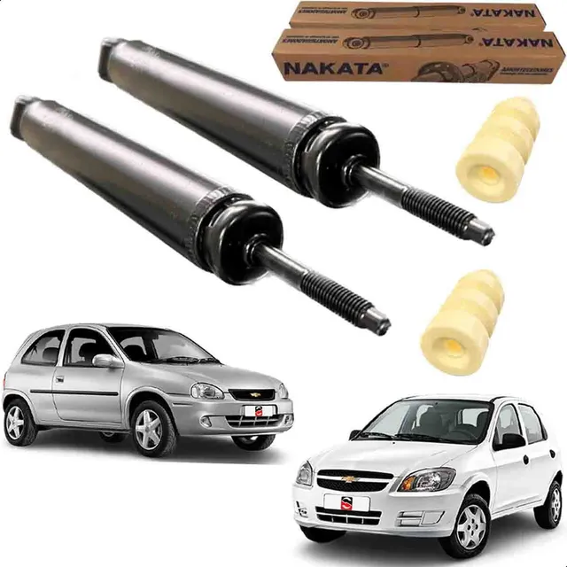 Par Amortecedor Traseiro Celta Corsa Classic Sedan Wagon