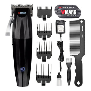 Maquina De Cortar Cabelo Wmark Ng-222 Profissional Cor Preto Maquina De Cortar Cabelo Wmark Ng-222 Profissional Cor Preto