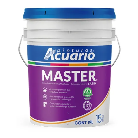 Cubeta Blanca Cover Master 19l