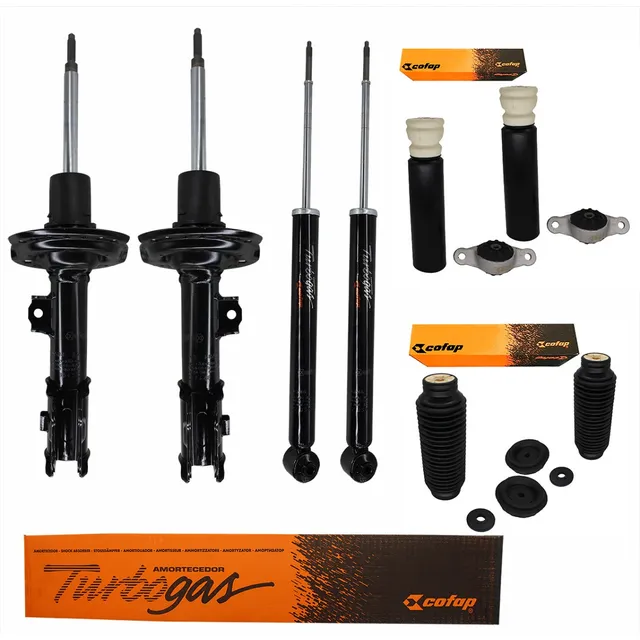 Kit 4 Amortecedor Hb20s 1.0 2018 + Batentes Cofap Original
