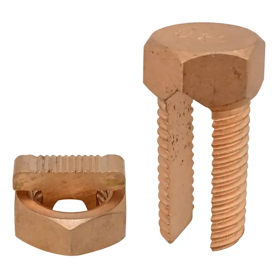 Linkchip Perno Partido De Cobre Para Tierra 2/8awg P/escaler