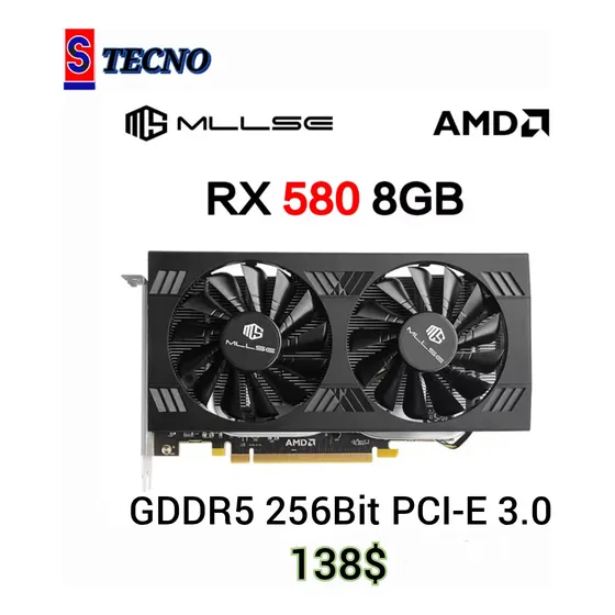 Tarjeta Grafica Rx 580 8gb