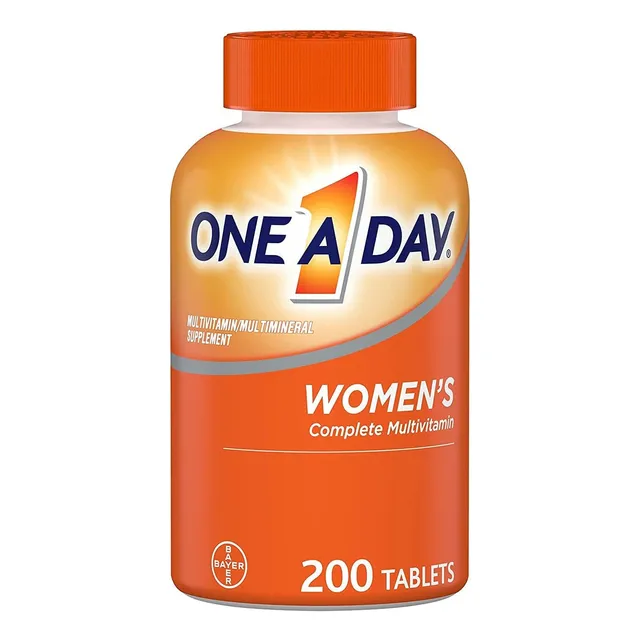 Bayer One A Day Multivitamin Womens 200 Tabletas Sabor Sin sabor