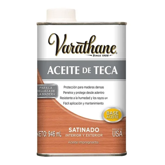 Rust Oleum Aceite De Teca Varathane 1 Lt