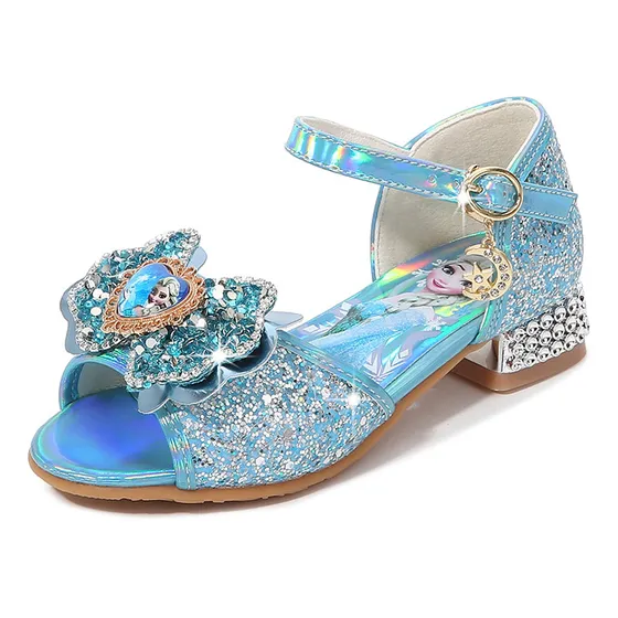 Zapatos Para Niñas Cosplay Princesa Sandalias Tacones Altos