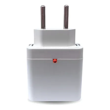 Protetor Elétrico Qualitronix 2 Pinos 10a Bivolt 2540w Branco 127/220v
