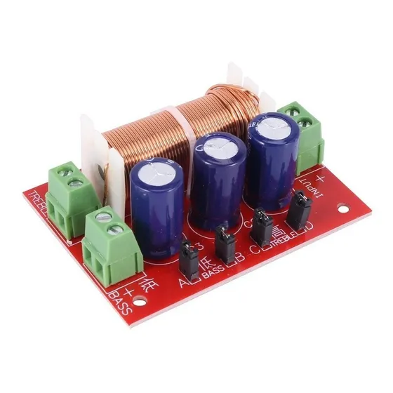 Divisor De Frequencia 2 Vias 400w Ajustavel Crossover Full