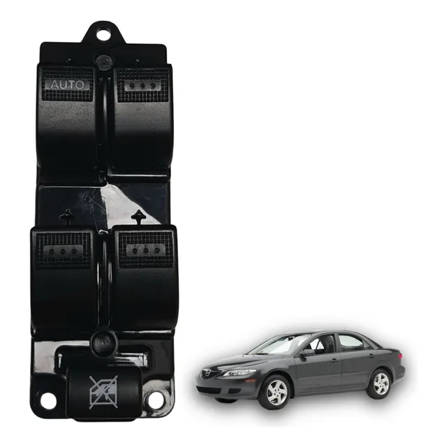 Mando Swicht Elevavidrio Mazda 6 2004 A 2009 Interior Gris