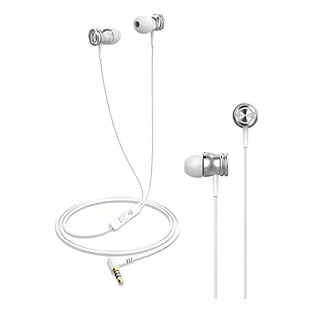 Auriculares Havit E303 Blanco 3,5mm 120cm 20 Hz Celulares