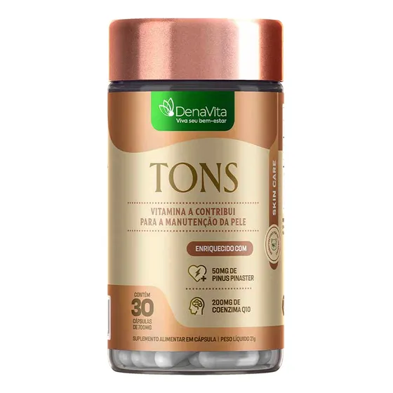 Tons - Enriquecido Com Pinus Pinaster, Coenzima Q10 Denavita