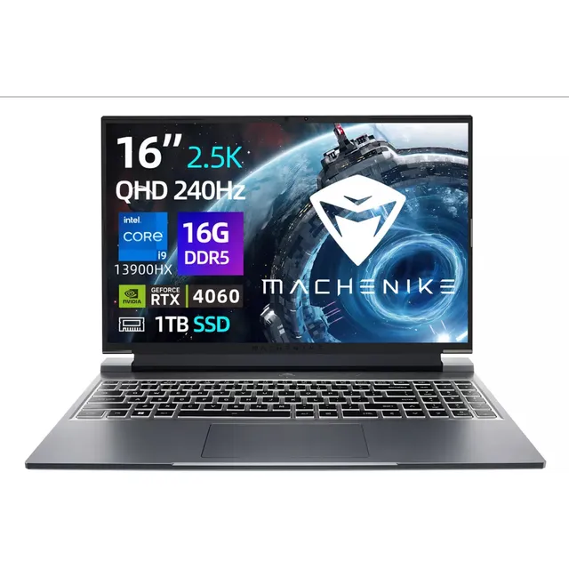 Rtx4060 Portátil Gamer Machenike L16 Pro 16'' Win 11 Pro