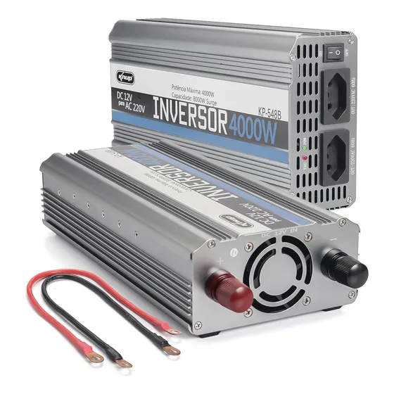 Inversor De Tensão 12v 220v 4000w Transformador Conversor