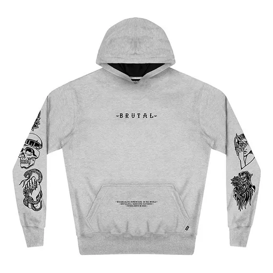 Moletom Com Capuz Brutal Kill - Gleam