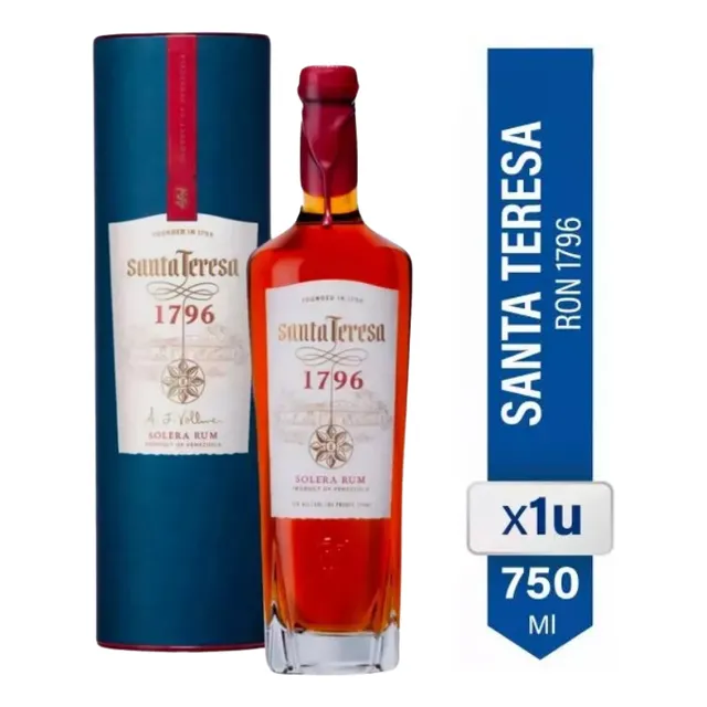 Ron Santa Teresa 1796 Ron De Solera 700ml Estuche Botella