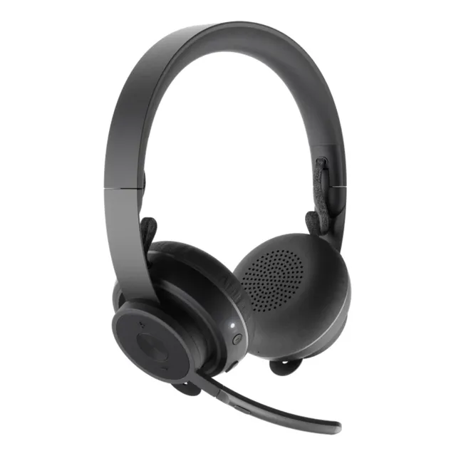 Auriculares gamer inalámbricos Logitech Zone Wireless negro