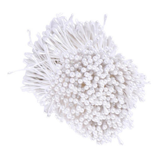 A 1800pcs Pearl Double Heads Flower Stamen Pistil Handmade A 1800pcs Pearl Double Heads Flower Stamen Pistil Handmade
