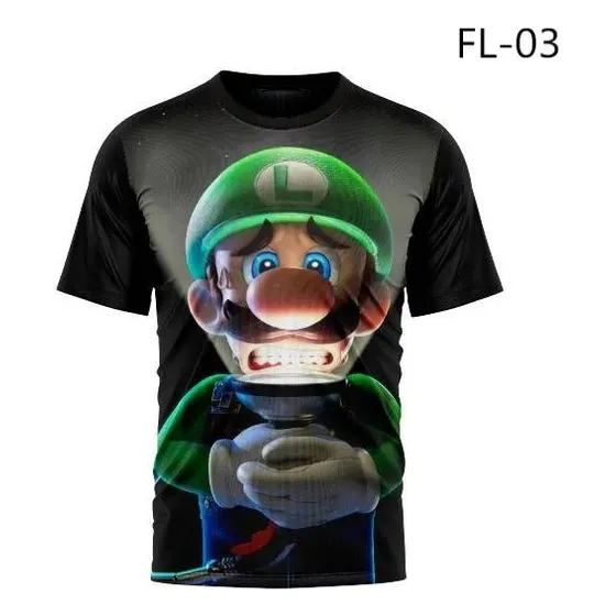Franela Para Niños De Luigi 