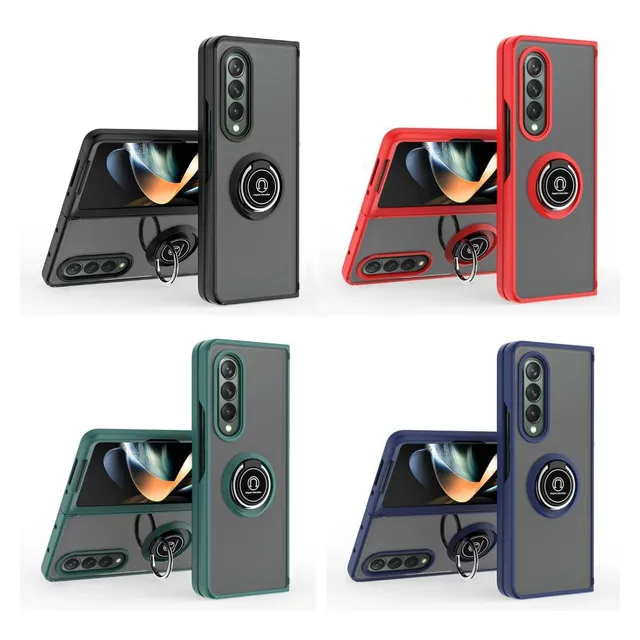 Case Funda Hardness Ring Para Samsung Z Fold 4/ Z Fold 3