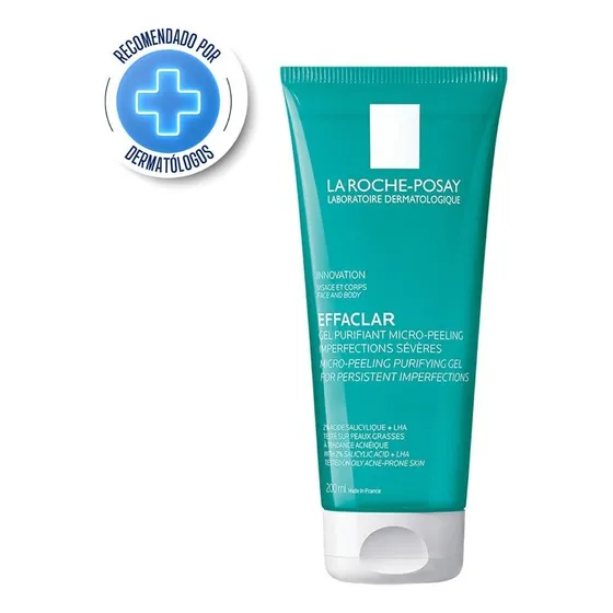 Gel Limpiador Micro exfoliante La Roche-posay Effaclar 200ml Tipo de piel Grasa