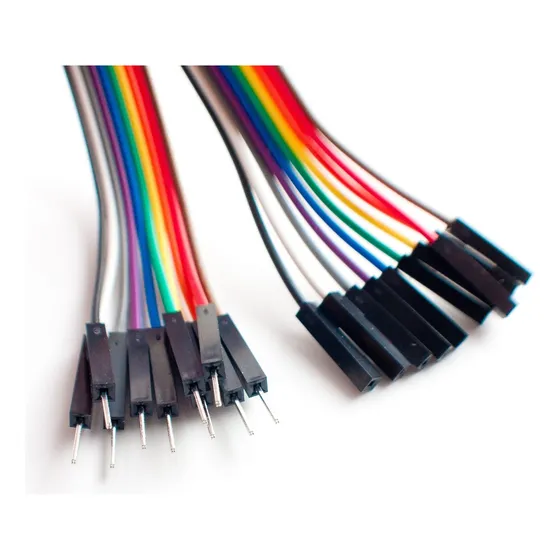 Pack 40 Cables Dupont Para Arduino Macho Hembra 20cm