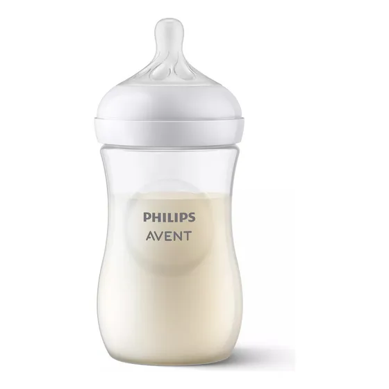 Mamadera Natural Response Philips Avent Scy903/01 1m+ 260ml Color Transparente