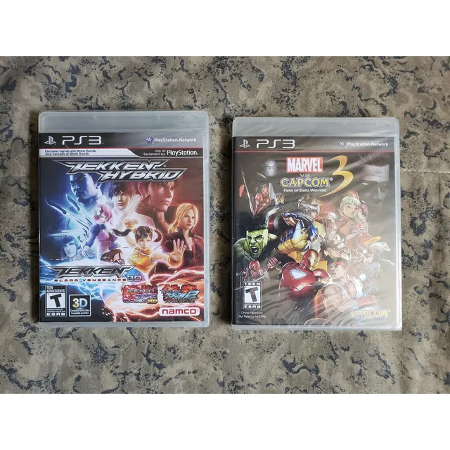 Juegos De Playstation 3 Ps3 Nuevos Tekken Y Marvel Vs Capcom
