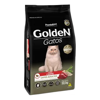 Ração Golden Gatos Adultos Sabor Carne 10,1kg Ração Golden Gatos Adultos Sabor Carne 10,1kg