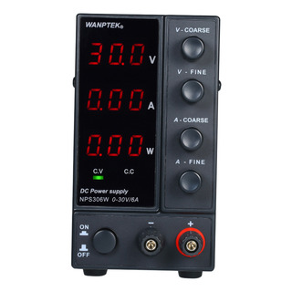 A Regulador De Potencia Nps306w 0-30v Wanptek De Voltaje Y A Regulador De Potencia Nps306w 0-30v Wanptek De Voltaje Y