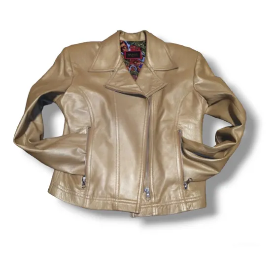 Campera Cuero De Oveja 