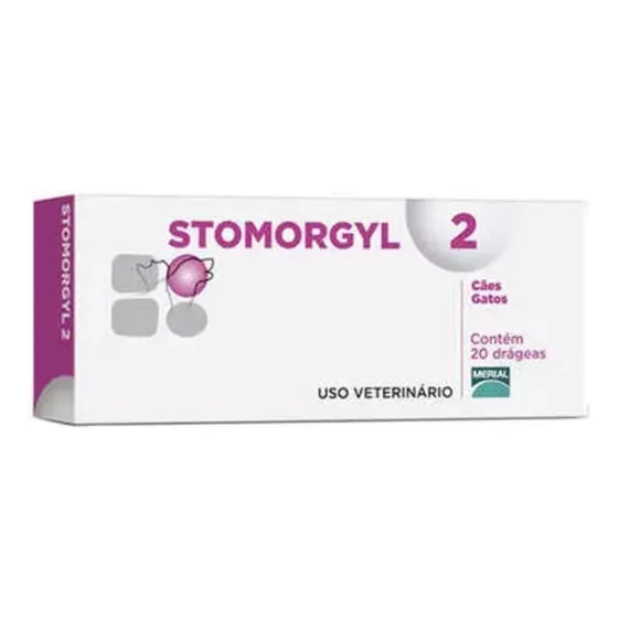 Stomorgyl 2 Antibiotico Caixa 20 Comprimidos Imediato