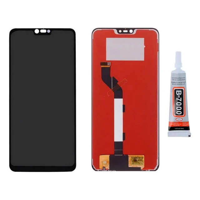 Tela Touch Display Frontal Para Mi 8 Lite M1808d2tg + Cola