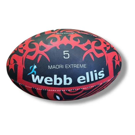 Pelota Rugby Maori Red Nº5 Webb Ellis- Envio Gratis