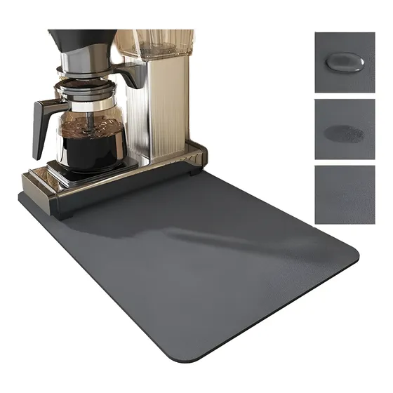 Estera De Secado Platos Tazas Cocina Cafetería Bar 40x30cm