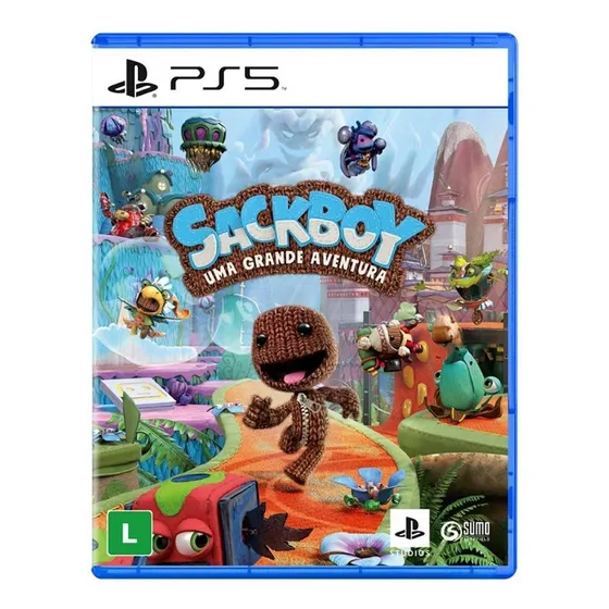 Jogo Sackboy Uma Grande Aventura PS5 Mídia Física