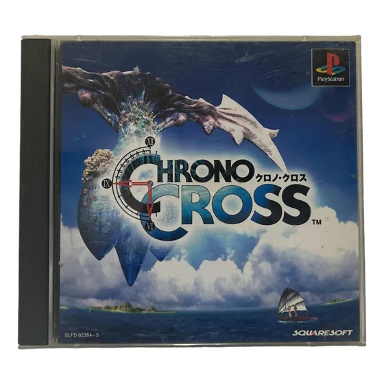 Ps1 Chrono Cross Original Japan Usado Raro! Sem Manual