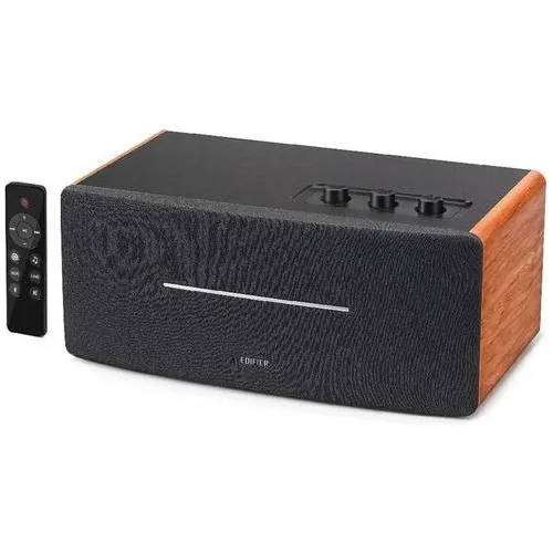 Caixa De Som Bluetooth Edifier D12 70w Rms Madeira