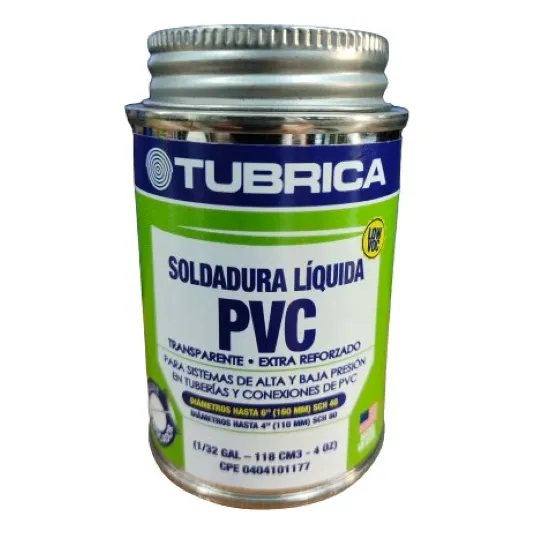 Pega Pvc Tubrica 