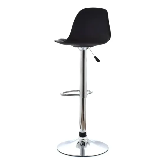 Silla Para Bar Regulable En Altura Boat Negro Ofideas Cromado Negro | Cuotas sin interés