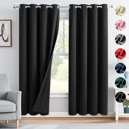 Cortina Blackout Ventana 132x214cm Dormitorio Sala 1pz