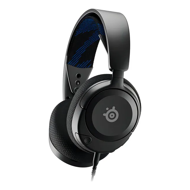 Auriculares Steelseries Arctis Nova 1p para jugadores con micrófono negro