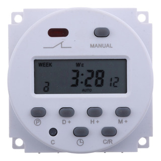 Tempo De Relé Do Temporizador Programável Digital Lcd 12v Tempo De Relé Do Temporizador Programável Digital Lcd 12v